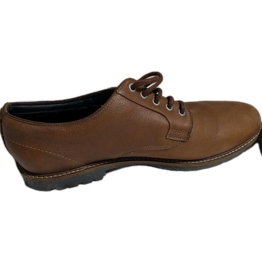 Cole Haan Grand OS Mens 11M Brown Leather Lace Up Oxford Shoes‎ C37600